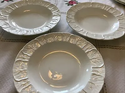 Buy Wedgwood Countryware 9 Inch Rimmed Soup Plates/Pasta Bowls. Perfect. X3 (three) • 35£