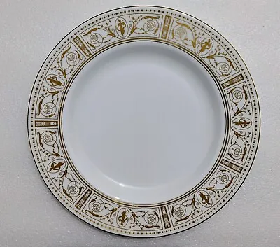 Buy Wedgwood Bone China Gold White Plate 26cm/10in • 6.97£
