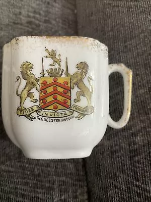 Buy Crested Ware Small Cup Gloucester • 1.49£