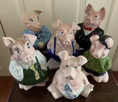 Buy Natwest Wade Pigs Full Set Including Cousin Wesley • 75£