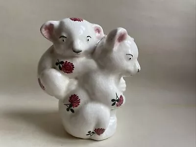 Buy Plichta Pottery - Koala Bear And Baby Cub - Clover Pattern Wemyss • 25£