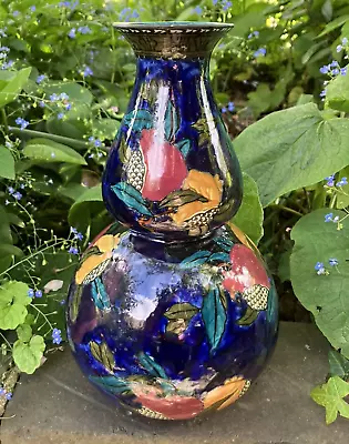 Buy Art Deco S Hancock & Sons Rubens Ware Pomegranate Vase 25cm • 49.99£