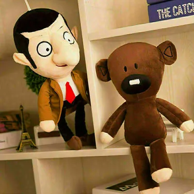 Buy 1/2PCS Kids Mr Bean+Teddy Bear Gift Bear Movie Soft Doll Stuffed Plush Toy • 5.74£