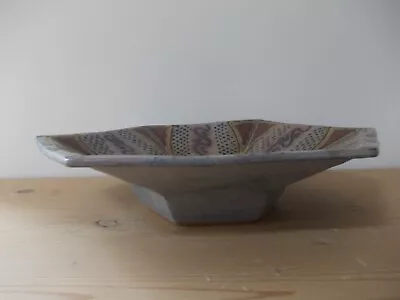 Buy Studio Pottery Hexagonal Dish Decorative Guy & Pip Perkins • 25£