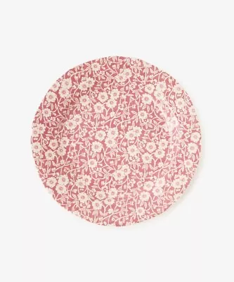 Buy BURLEIGH Pink Calico Porcelain Dessert Plate 8.5inches Floral England Dinnerware • 78.94£