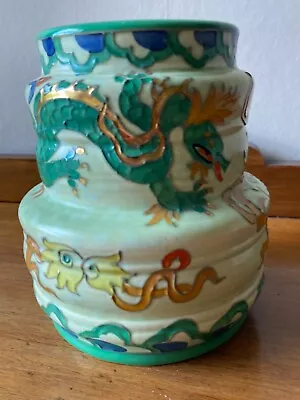 Buy Beautiful Charlotte Rhead Vase Manchu Pattern 1930s • 69£