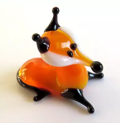 Buy Glass Animal Ornament - Fox. New • 7.99£
