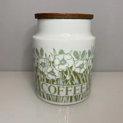 Buy Vintage Hornsea Pottery Fleur Coffee Storage Jar Container Tall Kitchen Retro • 8.09£