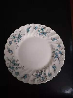 Buy Myott  Fine Staffordshire Ware Salad 8 In Plate “Forget Me Not” Made In England • 5.77£