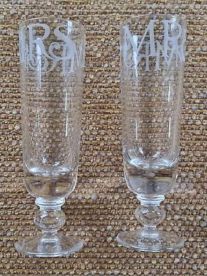 Buy Emma Bridgewater Mr And Mrs Toasting Glasses Champagne. • 85£