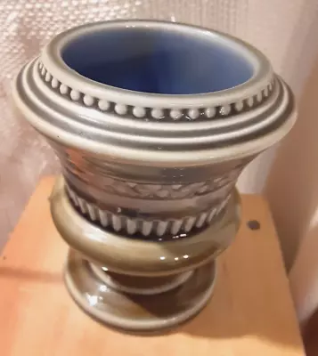 Buy Irish Porcelain Vase Signed Small Made In Ireland Blue Gray Pattern • 15.34£