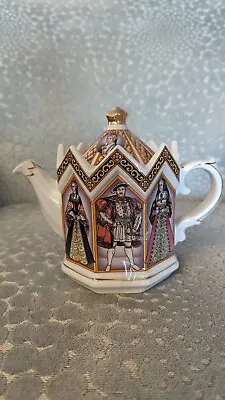 Buy Vtg James Sadler China Teapot King Henry VIII & His 6 Wives England Collectible • 18£