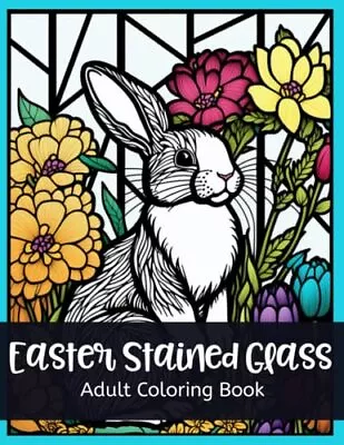 Buy Easter Stained Glass Adult Coloring..., Creative, Craze • 99.99£