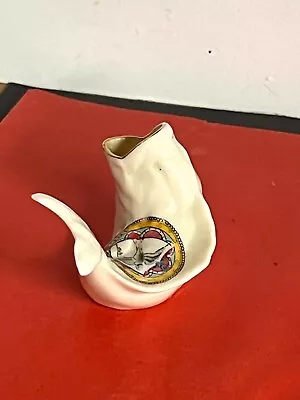 Buy BAU & Sons Crested China Dolphin Figurine Miniature • 9.20£