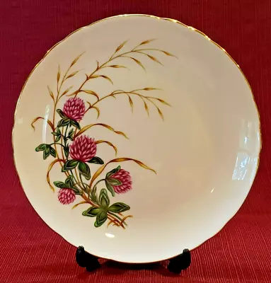 Buy Vintage Tuscan Fine Bone China Decorative Plate Four Leaf Clover Made In England • 10.44£