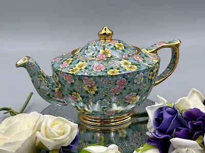 Buy James Sadler England Chintz Pattern Teapot. • 49.99£