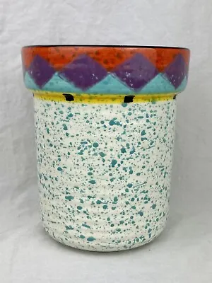 Buy Treasure Craft Paradise Canister Crock No Lid Speckled Southwest Stoneware 80s • 24.08£