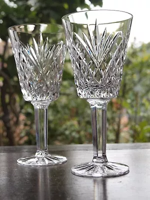 Buy Tyrone Crystal Antrim Wine Glasses Set Of 2 Vintage Mint Made In Ireland • 39£