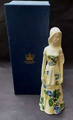 Buy Boxed Pretty Handpainted Old Tupton Ware Floral Dressed Lady Figurine • 25£