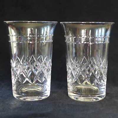 Buy A Rare Pair Of Stuart Crystal Hi-ball Tumbler Glasses In Excellent Condition • 20£