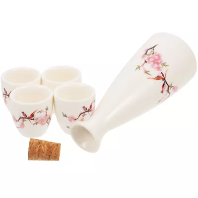 Buy  Ceramic Hand-painted Wine Set Glass Tea Cup Pottery Porcelain Mugs Glasses • 23.98£