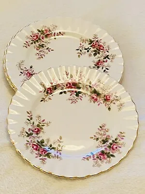 Buy Lot 6x Royal Albert Dessert Plates Lavender Rose Pattern Lot Spare Replacement • 23.52£