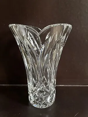 Buy Waterford Irish Crystal Cut Glass Glenfall Pattern 6” Flared Vase • 30£