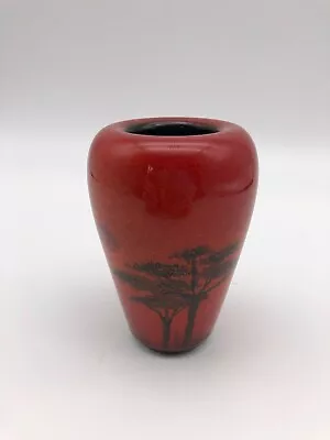 Buy Small Poole Vase African Sky Pattern 10cm In Perfect Condition • 22£