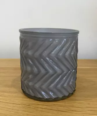 Buy Contemporary Waitrose Grey Glass Plant Pot • 2.99£