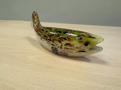 Buy Langham Glass Trout Swimming • 20£
