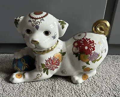 Buy Collectible Vintage Ceramic Imperial Puppy Of Satsuma By Franklin Mint 1987 • 5£