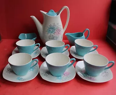 Buy Midwinter Stylecraft Quite Contrary Coffee Set By Jessie Tait 1960s • 70£