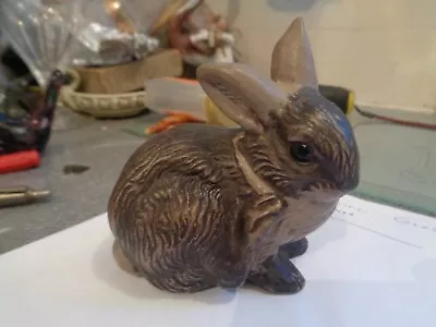 Buy Poole Stoneware Pottery Rabbit, 3 1/2  Long • 10£