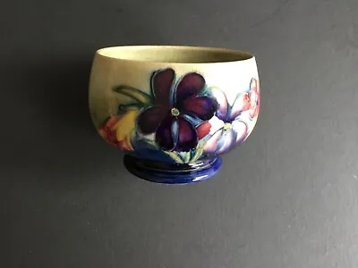 Buy William Moorcroft Spring Flowers Pattern Art Deco Period Pottery Bowl C1930 • 80£