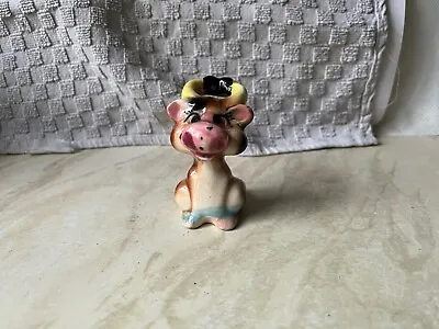 Buy Small Pottery Cow Statue • 1£