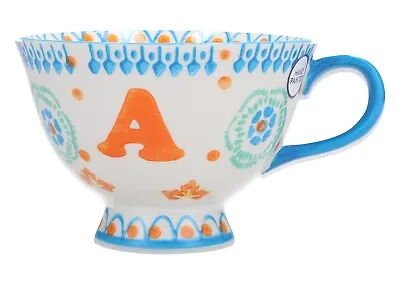 Buy TESCO Alphabet A Mug Hand Painted • 9.95£