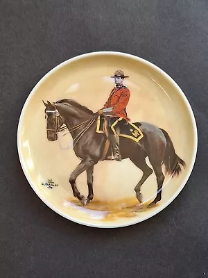 Buy KAISER W. GERMANY Bill McMillan RCMP Mountie Horse CANADA Decorative Plate • 12.95£