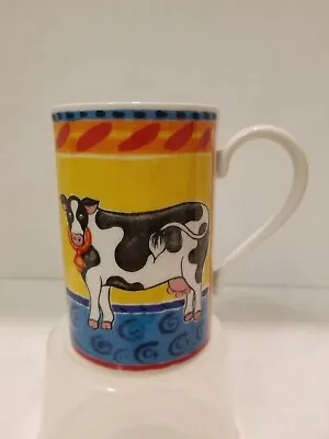 Buy Farmyard Dunoon Coffee Cup Tea Cup Mug Cow Goose Sheep Bright Colors Designed By • 15.34£