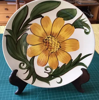 Buy Wade England Royal Victoria Pottery Plate SUNFLOWER Pattern 9.5” Across In VGC • 7.50£