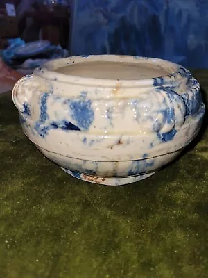Buy Stoneware Catche Pot Splatterware Y3 • 38£