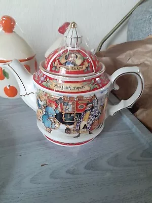Buy Vintage Sadler Classic Collection Pickwick Papers Teapot • 15£