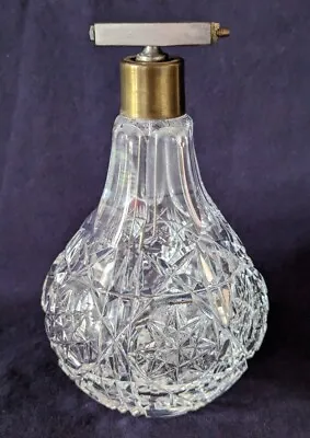 Buy Vintage Cut Glass Spray Atomiser Scent Or Perfume Bottle • 4.99£