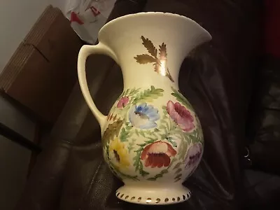 Buy Vintage Hand Painted Ceramic K P B Kensington Ewer Vase 205 Mm Tall • 6.99£