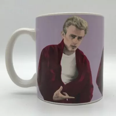 Buy Vintage 1986 James Dean Coffee Tea Cup Mug Clay Art - Movie Star - Made In Japan • 8.50£
