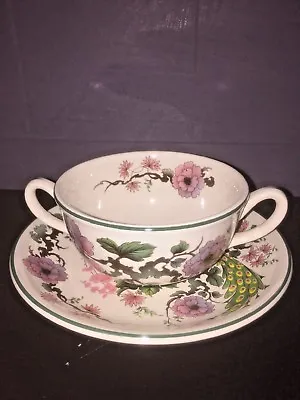 Buy Franciscan Dynasty Collection Exotic Garden Soup Bowl & Plate Myott Meakin Nice • 14.99£