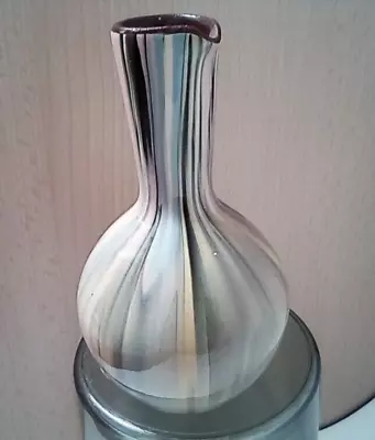 Buy Babbacombe Pottery Torquay Splash Design Oil Bottle/ Bud Vase 12.5 Cm • 18£
