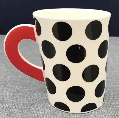 Buy Dunoon Polka Dot Flat Handle Oval Mug Designed By Anne Searle • 5.99£