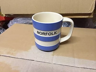 Buy T G Green Cornishware Cornish Blue 10oz Norfolk Mug • 50£