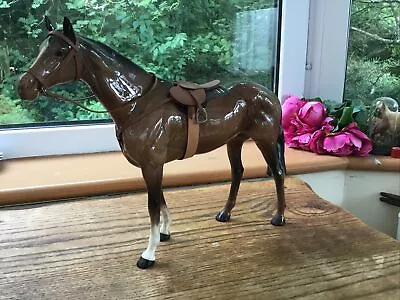 Buy Stunning Beswick Large 11” Racehorse With Leather Tack 1564- Superb - Excellent • 115£