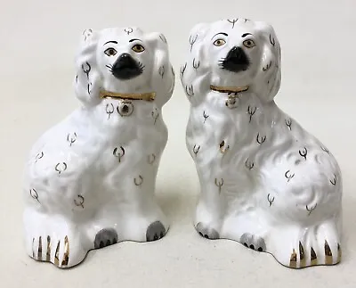 Buy Pair Of Vintage Porcelain Beswick Wally Dogs Figurines 1378-6 • 50£